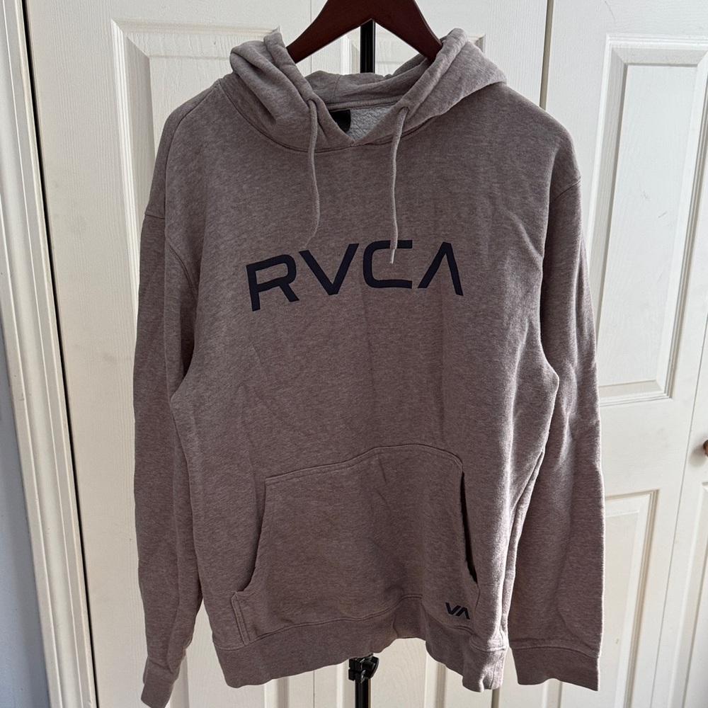 RVCA Men's Tan Hoodie Sweater